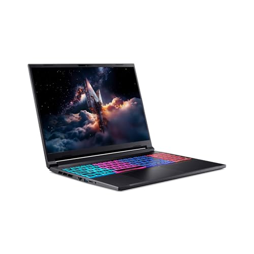acer Nitro V 16S AI Laptop IA | Notebook Gaming | Nvidia GeForce RTX 5070 8GB | Ryzen AI 7 350 | RAM 16GB DDR5 | 1024GB SSD | 16" WQXGA IPS 180Hz Display | Copilot+ PC | Windows 11 | QWERTY