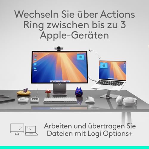 Logitech MX Master 4 for Mac, ergonomische Bluetooth-Maus