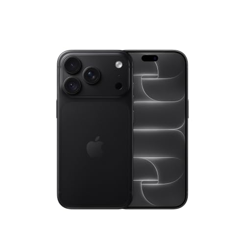 Apple iPhone 18 Pro 512 GB - Schwarz | 6,3" Super Retina XDR Display mit ProMotion, Batterie für den ganzen Tag, 48 MP Fusion Hauptkamera mit variabler Blende