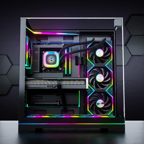 GameMachines View - Gaming PC - Wasserkühlung - AMD Ryzen 7 5700X - NVIDIA RTX 5060 Ti 8GB - 1000GB SSD - 32GB DDR4 (Nicht RGB) - ASUS ROG Strix Mainboard - WLAN - Windows 11 Pro