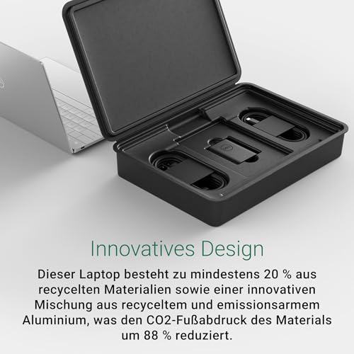 Dell XPS 13 Laptop - Intel Core Ultra 7 258V, 32GB RAM, 1TB SSD | 13'', Intel Arc Grafik, Windows 11 Home, Deutsch beleuchtete QWERTZ Tastatur, Platin