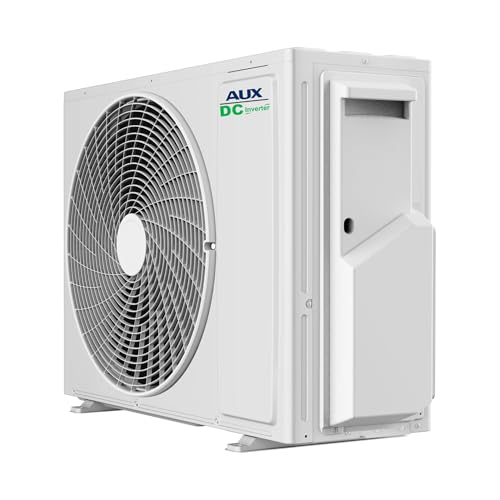 Belvit AUX Multi Split Klimaanlage Set, 18.000 BTU, 2x 9.000 BTU, Schwarz