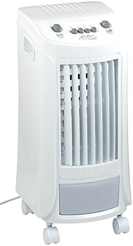 Sichler Haushaltsgeräte Luftkühler mit Wasserkühlung LW-440.w, 65 Watt, Swing-Funktion