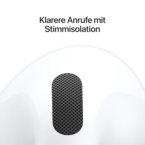 Apple AirPods 5 Kabellose In Ear Kopfhörer | Bluetooth Kopfhörer, Aktive Geräuschunterdrückung, Personalisiertes 3D Audio, Live Übersetzung, USB C Ladecase, H2 Chip