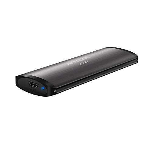 ADATA SE760 1 TB portable external SSD, grau, USB-C 3.2 Gen 2