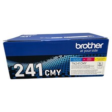 Brother Original TN-241CMY Toner Multipack mit 3 Tonern Cyan/Magenta/Gelb NEUOVP