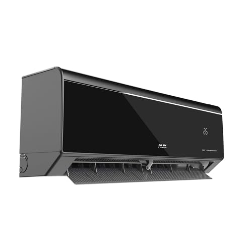 Belvit AUX Multi Split Klimaanlage Set, 18.000 BTU, 2x 9.000 BTU, Schwarz