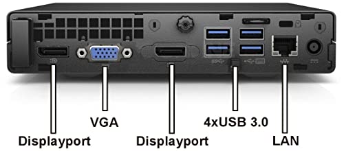 HP ProDesk G2 800g 18cm Silent Mini-PC Business Office Multimedia Computer mit 3 Jahren Garantie! | Intel Pentium 4400T 2x2.90GHz | 8GB DDR4 | 512 GB SSD | USB3 | Windows 11 Prof. 64-Bit | #7088