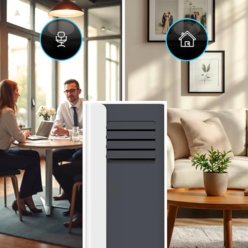 Climative Mobile Klimaanlage 9000 BTU WiFi Tuya Smart Klimaanlage Mobil mit Abluftschlauch Mini 2,6 kW 3-in-1 Portable Air Conditioner 26 m² Fensterabdichtung
