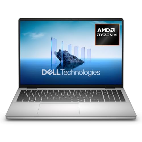 Dell 16 Laptop DC16256, AMD Ryzen AI 7 350, 16" FHD+, Windows 11 Home