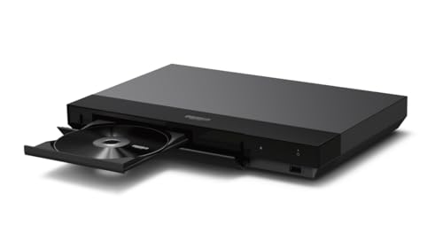 Sony UBP-X700 4K Ultra HD Blu-ray Disc Player (Hochauflösendes Audio, HDR10, Dolby Vision, BT.2020, Erweiterte Hochskalierung, Universal Player, HDMI & Koaxial SPDIF)