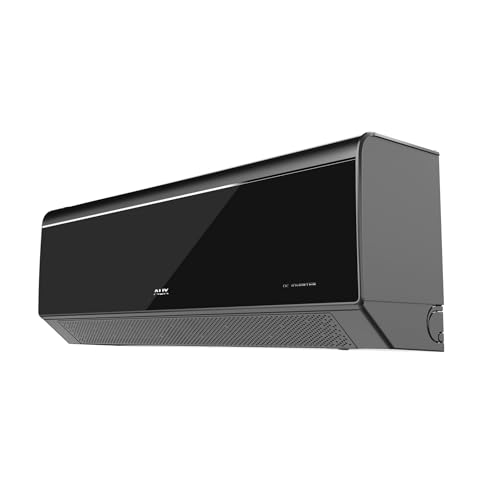 Belvit AUX Multi Split Klimaanlage Set, 36.000 BTU, 3x 12.000 BTU, Schwarz