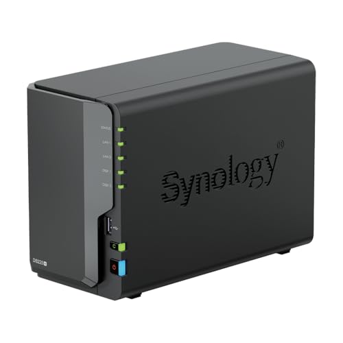 Synology DS225+ 8TB (Seagate Ironwolf 2x4TB) 2-Bay Plus Serie - Intel Celeron J4125 Quad-Core, 2 GB Non-ECC DDR4 SODIMM 1 x 2,5 GbE und 1 x 1 GbE RJ-45 LAN-Port