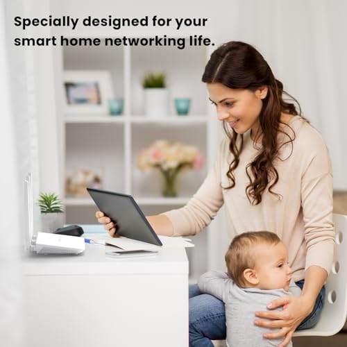 Tenda F3 N300 WLAN Router, 300Mbit/s, nur 2,4GHz, 3 * 5dBi Externe Antennen, 3 LAN/WAN-Port, Kindersicherung, Gastnetzwerk, Access Point Modus, Keine DSL-Funktion, für Wohnung mit 1-2 Zimmern, Weiß