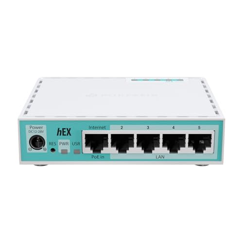 MikroTik RouterBOARD E50UG, hEX, 5X Gigabit, USB, Micro SD