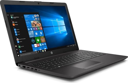 HP 255 G7 (15,6 Zoll Full-HD) Notebook (Intel Core i3-10051G1 3.40 GHz, 8 GB DDR4, 512 GB SSD, DVD±R/RW, Intel HD mit HDMI, Bluetooth, WLAN, USB 3.0, Windows 11 Prof, MS Office 2010) Schwarz, #6860
