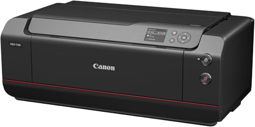 Canon ImagePROGRAF PRO-1100 A2 Fotodrucker (Drucker mit WLAN, Ethernet, 12-Farb-Lucia PRO II Tinten, lebendige Farben, Tiefe Schwarztöne, Farb- und Lichtbeständigkeit 200 Jahre, einfache Einrichtung)