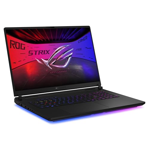 ASUS ROG Strix Scar 18 G835LX Laptop; 18" WQXGA 240Hz/3ms 16:10 MiniLED Display; Intel Core Ultra 9 275HX; 64GB RAM; 2TB SSD; NVIDIA RTX 5090; Win11 Home; QWERTZ; Off Black; 3Monate GamePass