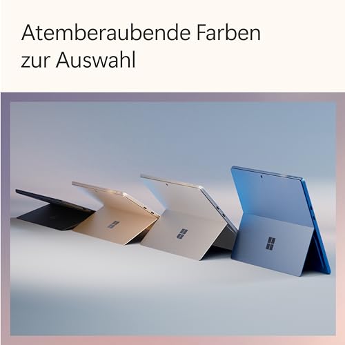 Microsoft Surface Pro, 13" | Snapdragon X Elite | 16GB RAM, 256GB SSD | 13" OLED Touchscreen | Copilot+ PC | Schwarz | Windows 11 Home | 11. Edition