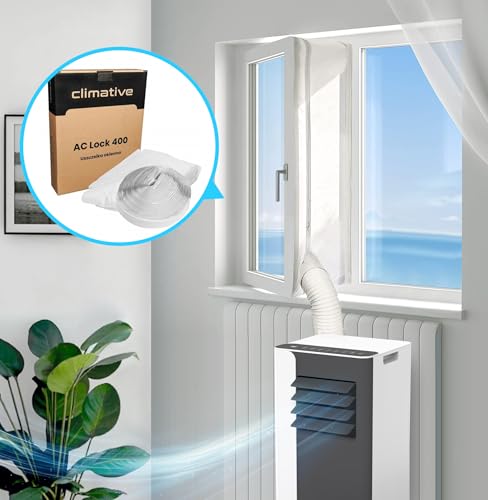 Climative Mobile Klimaanlage 9000 BTU WiFi Tuya Smart Klimaanlage Mobil mit Abluftschlauch Mini 2,6 kW 3-in-1 Portable Air Conditioner 26 m² Fensterabdichtung