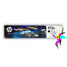 ORIGINAL HP 973X SCHWARZ TINTENPATRONE - L0S07AE- PAGEWIDE PRO 452 477