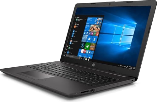 HP 255 G7 (15,6 Zoll Full-HD) Notebook (Intel Core i3-10051G1 3.40 GHz, 8 GB DDR4, 512 GB SSD, DVD±R/RW, Intel HD mit HDMI, Bluetooth, WLAN, USB 3.0, Windows 11 Prof, MS Office 2010) Schwarz, #6860