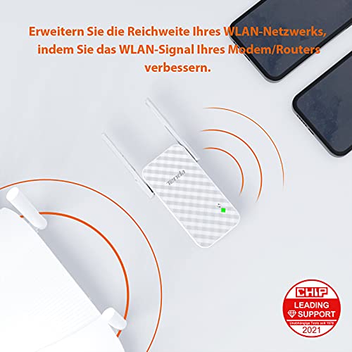 Tenda WLAN Verstärker Repeater N300 A9