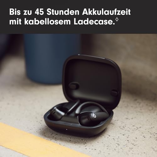 Beats Powerbeats Pro 2 Kabellose In-Ear Kopfhörer mit Bluetooth– aktive Geräuschunterdrückung, Herzfrequenzmessung, IPX4, bis zu 45H mit Ladecase, kompatibel mit Apple & Android - Diamantschwarz