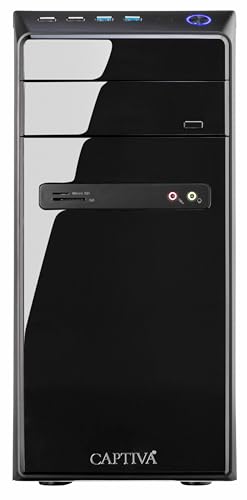 Captiva PC Business/Office R10-1840 | AMD Ryzen 5 5655G | 16GB DDR4 RAM | AMD Radeon Graphics | 1 TB SSD | Windows 11 Home