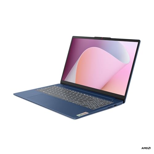 Lenovo IdeaPad Slim 3 | Laptop | Ryzen 3 | 8GB | 512GB | 15.6" Full HD Display | AMD Ryzen 3 30 | 512GB SSD | 8 GB RAM | AMD Radeon 610M Grafik | QWERTZ | Windows 11 | Blau