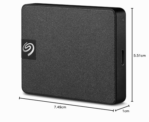 Seagate Expansion SSD 2TB, externe SSD, 2.5", USB C/3.0, PC Mac iPad & iPhone, 1000MB/s, Data Rescue Service (STLH2000400)