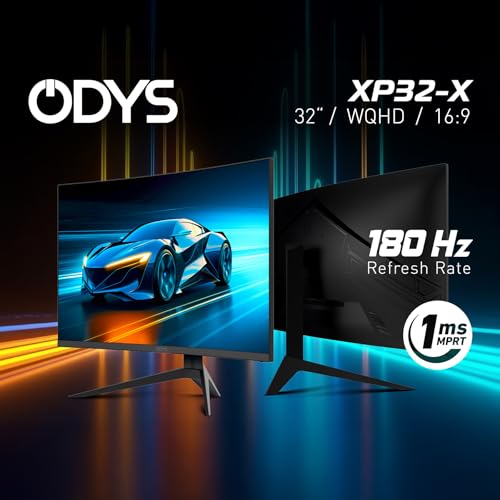 Odys XP32-X 32 Zoll WQHD Curved Gaming & Office Monitor