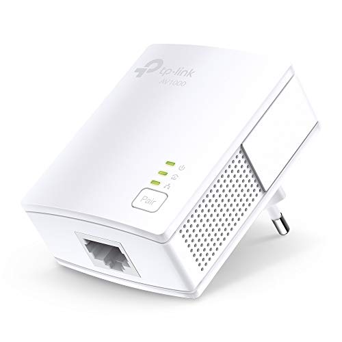 TP-Link Powerline Adapter Set TL-PA717 KIT(1000Mbit/s, Gigabit-Port, Plug&Play, Kompatibel mit Allen HomePlug AV/AV2 Powerline Adaptern, Ideal für Media-Streaming