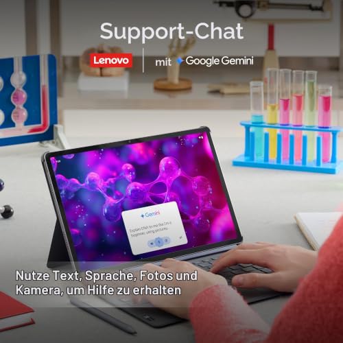 Lenovo Idea Tab Pro Tablet 32,7 cm (12,7 Zoll), 3K (MediaTek Dimensity 8300, 8 GB RAM, 256 GB UFS 4.0, 144 Hz, Wi-Fi 6E, Bluetooth 5.3, Android 14), Grün, inkl. Stift