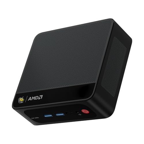 Beelink SER5 Mini PC, AMD Ryzen 5 5500U, 6 Kerne, 12 Threads bis zu 4.0GHz, 16GB DDR4 RAM 480GB NVMe SSD, 4K Triple Display Mini Computer Windows 11 Pro, HDMI/DP/Type-C, BT5.2, WiFi6, 2.5G LAN
