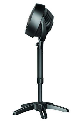 Vornado 683 Standventilator - Standlüfter Höhenverstellbar 42W mit 3 Stufen - Flüsterleise - Schwarz - 23m Reichweite