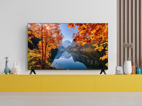 TCL 32V5C - 32 Zoll Full HD Smart QLED Direct LED-Fernseher mit Android TV & HDR - Kompatibel mit Google Cast & Google Home, Schlankes Design