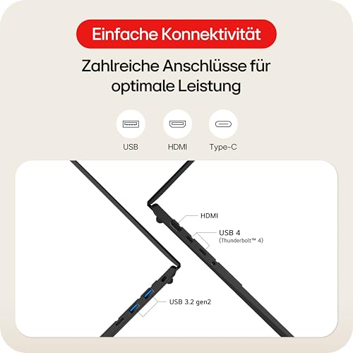 LG gram 17 17Z90TL-G.AU79G (17 Zoll) IPS Notebook, Intel Core Ultra 7 256V, 16GB RAM, 1TB SSD, Intel Arc 140V, federleicht (1,389 kg), gram AI, 77 Wh, Thunderbolt 4, Grau