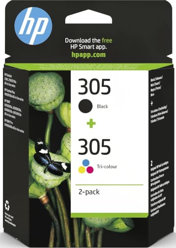 HP 305 Schwarz/Farbe, Original Druckerpatronen 2er-Pack