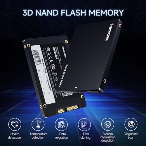 fanxiang S101Q 512GB SATA III SSD 2,5 Zoll Interne Festplatte für PC Laptop