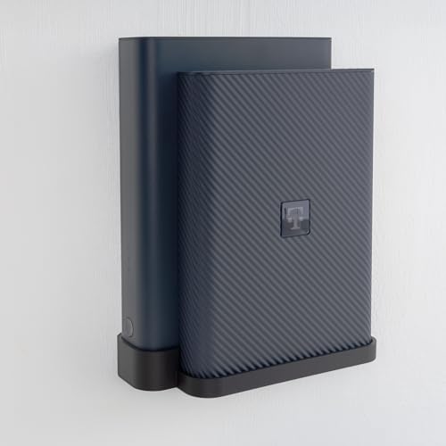 Wandhalterung für Telekom Speedport 7 Router WLAN Halterung Halter Wandhalter mit Kabelmanagment inkl. Befestigungsmaterial V2026 - Made in Germany
