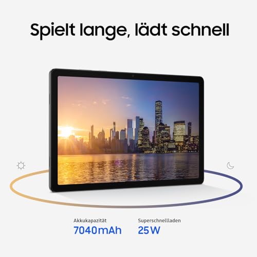 Samsung Galaxy Tab A11+, AI Tablet, 11 Zoll Display, 90 Hz Bildwiederholrate, 128 GB Speicher, 6 GB RAM, Android, Dolby Atmos Quad-Lautsprecher, Gray, 3 Jahre Herstellergarantie