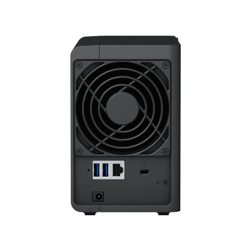 Synology DS223 2-Bay Diskstation NAS (Realtek RTD1619B Quad-Core 2GB Ram 1xRJ-45 1GbE LAN-Port) Bundle mit 2 x 4TB WD RED Plus HDD (WD40EFPX - 68C6CN0)