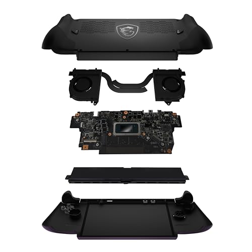 MSI Claw 8 EX AI+ CG3EM Launch Pack-008FR: Intel Arc G3 Extreme - 32GB LPDDR5x - SSD 1TB - Intel Arc Graphics - 8" Full HD 120Hz Touchscreen 500Nits - WiFi 7 - Windows 11 Familie