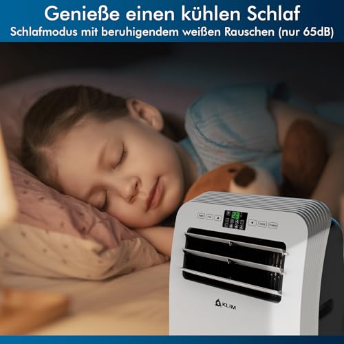 AC12000 Mobile Klimaanlage 12000 BTU mit Entfeuchtung und Ventilator