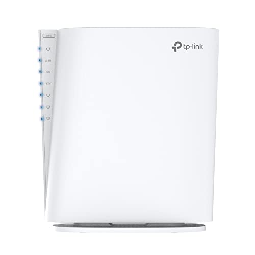 TP-Link RE900XD WiFi 6 WLAN Verstärker Repeater AX6000, 160-MHz-Kanal, 2,5-Gbit/s-Port + 2× Gigabit-Ports, 4×4 MU-MIMO, WPA 3, Der leistungsstärkste Wi-Fi 6 Repeater von TP-Link
