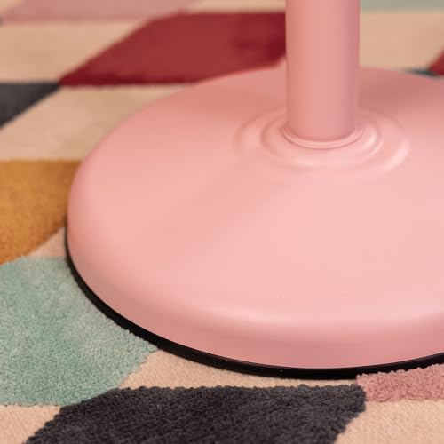 Cecotec - Standventilator EnergySilence 250 ClassicStyle Pink 25 W, 10 Zoll Durchmesser, 3 Aerodynamische Flügel, Verstellbare Neigung, 2 Geschwindigkeiten, Elegantes Design, Rosa Farbe