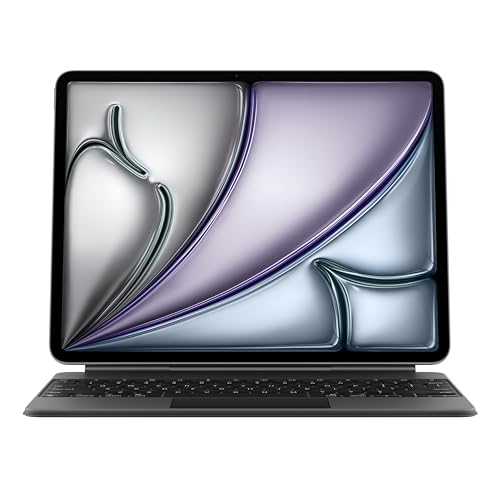 Apple Magic Keyboard Case für das 13" iPad Air (M3), besonders angenehmes Tippen, integriertes Trackpad, Deutsch - Schwarz