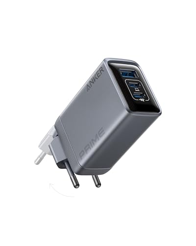 Anker Prime 100W USB C Ladegerät, 3 Port GaN Schnellladegerät
