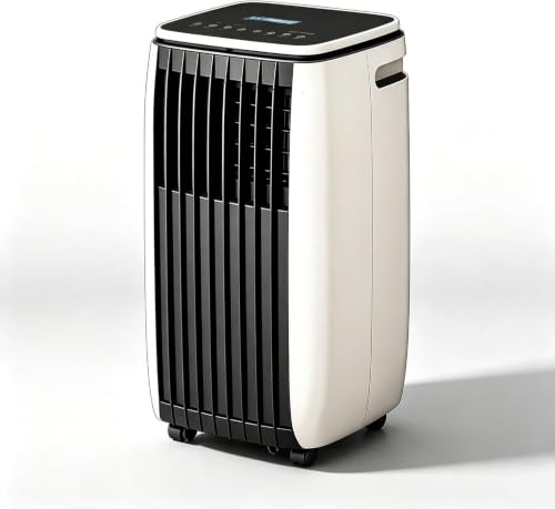 Tragbare Klimaanlage 5000 BTU Kühlung nur 220-240V AC Gerät mit leiser Kompressor Einheit Fenster Abdichtset Rollen für Schlafzimmer Büro Wohnung, C+Hot & Cold 12000 BTU, C+Hot & Cold 12000 BTU